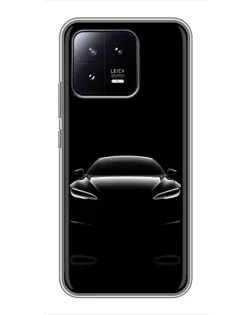 Чохол для Xiaomi 13 з картинкою «Силует Tesla Night» Чохол для Xiaomi 13 з картинкою «Силует Tesla Night»