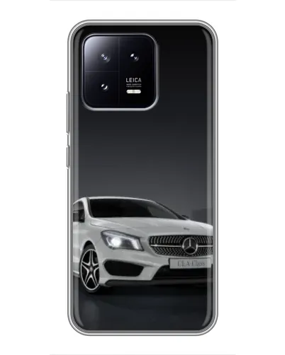 Чохол для Xiaomi 13 з картинкою «Mercedes AMG GT Silver»