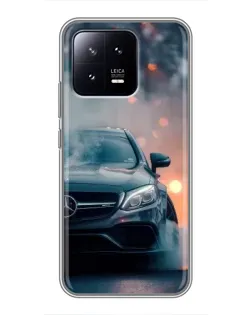 Чохол для Xiaomi 13 з картинкою «Mercedes — нічне місто» Чохол для Xiaomi 13 з картинкою «Mercedes — нічне місто»
