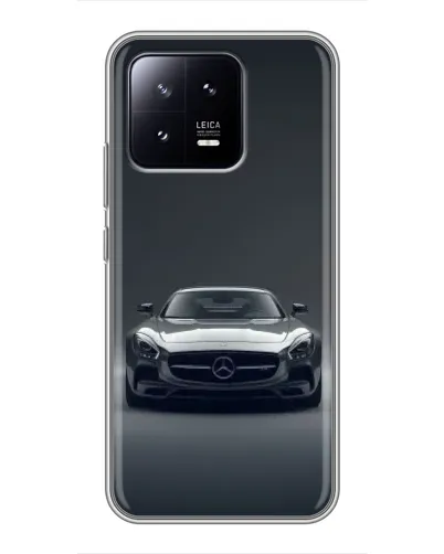 Чехол для Xiaomi 13 с картинкой «Mercedes на черном» Чехол для Xiaomi 13 с картинкой «Mercedes на черном»