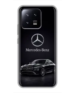 Чохол для Xiaomi 13 з картинкою «Mercedes — решітка радіатора»