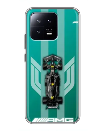 Чохол для Xiaomi 13 з картинкою «Mercedes AMG Petronas»
