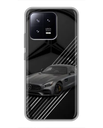 Чохол для Xiaomi 13 з картинкою «Mercedes AMG — графіка»