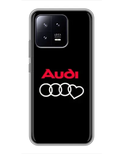 Чохол для Xiaomi 13 з картинкою «Логотип Audi Heart»