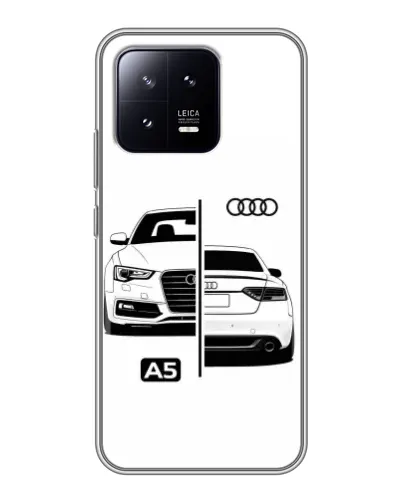 Чохол для Xiaomi 13 з картинкою «Audi — контрастний дизайн»