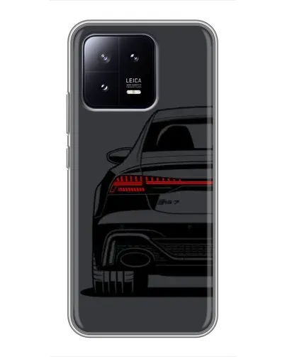 Чохол для Xiaomi 13 з картинкою «Задня частина Audi — арт»