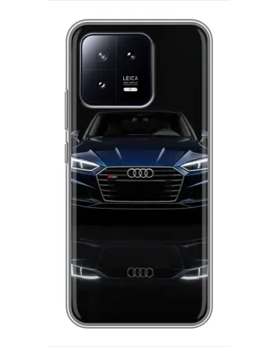 Чохол для Xiaomi 13 з картинкою «Audi — нічне відображення»
