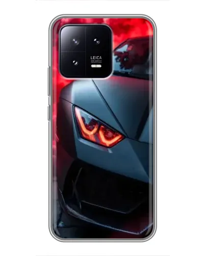 Чохол для Xiaomi 13 з картинкою «Lamborghini червоне сяйво» Чохол для Xiaomi 13 з картинкою «Lamborghini червоне сяйво»