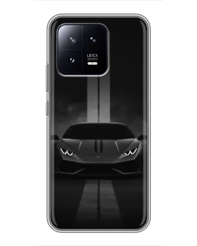 Чохол для Xiaomi 13 з картинкою «Lamborghini симетрія доріг» Чохол для Xiaomi 13 з картинкою «Lamborghini симетрія доріг»