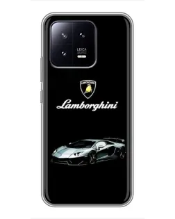 Чохол для Xiaomi 13 з картинкою «Логотип Lamborghini класика»