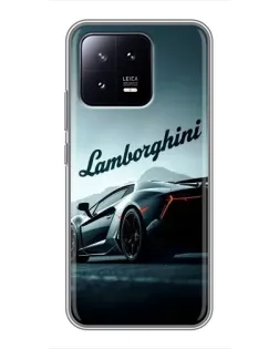 Чохол для Xiaomi 13 з картинкою «Класичний Lamborghini надпис»