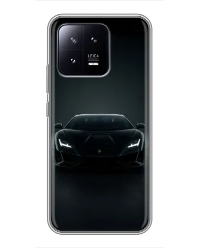 Чохол для Xiaomi 13 з картинкою «Чорний Lamborghini Aventador» Чохол для Xiaomi 13 з картинкою «Чорний Lamborghini Aventador»