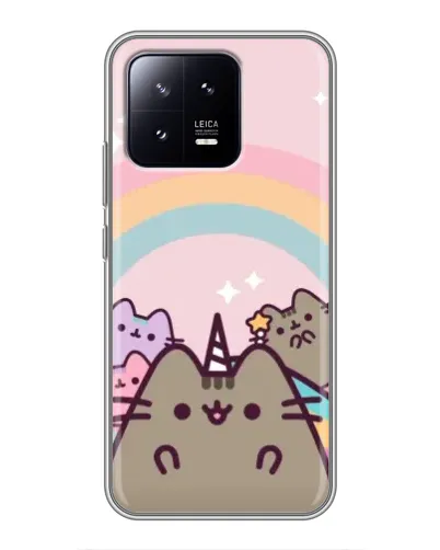 Чохол для Xiaomi 13 з картинкою «Єдиноріг Pusheen»