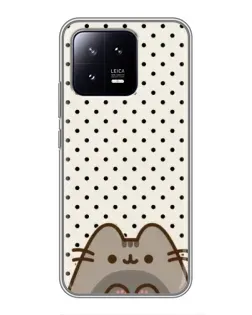 Чехол для Xiaomi 13 с картинкой «Пушин в горошек» Чехол для Xiaomi 13 с картинкой «Пушин в горошек»