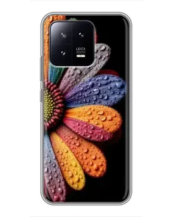 Чохол для Xiaomi 13 з картинкою «Райдужна квітка» Чохол для Xiaomi 13 з картинкою «Райдужна квітка»