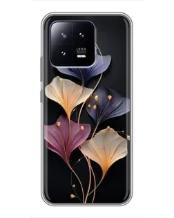 Чохол для Xiaomi 13 з картинкою «Лілові квіти грації» Чохол для Xiaomi 13 з картинкою «Лілові квіти грації»