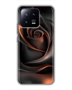 Чохол для Xiaomi 13 з картинкою «Шовкова чорна троянда» Чохол для Xiaomi 13 з картинкою «Шовкова чорна троянда»