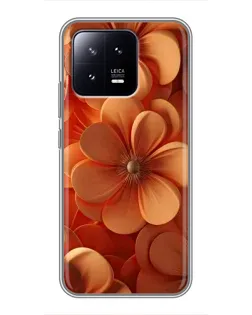 Чохол для Xiaomi 13 з картинкою «Помаранчева макро квітка» Чохол для Xiaomi 13 з картинкою «Помаранчева макро квітка»
