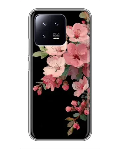 Чохол для Xiaomi 13 з картинкою «Рожева гілка сакури»