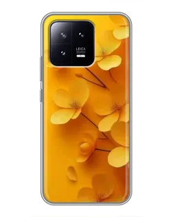 Чохол для Xiaomi 13 з картинкою «Золоті пелюстки» Чохол для Xiaomi 13 з картинкою «Золоті пелюстки»