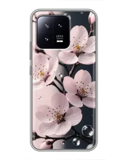 Чохол для Xiaomi 13 з картинкою «Ніжня сакура та краплі» Чохол для Xiaomi 13 з картинкою «Ніжня сакура та краплі»