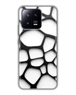 Чохол для Xiaomi 13 з картинкою «Біла об'ємна сітка» Чохол для Xiaomi 13 з картинкою «Біла об'ємна сітка»