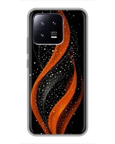Чохол для Xiaomi 13 з картинкою «Вогняна зоряна хвиля»