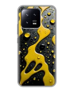 Чохол для Xiaomi 13 з картинкою «Рідке жовте золото»
