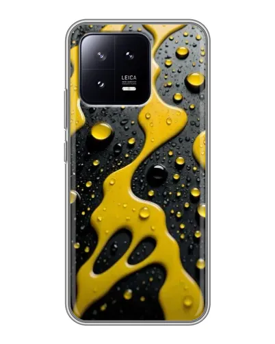 Чохол для Xiaomi 13 з картинкою «Рідке жовте золото»