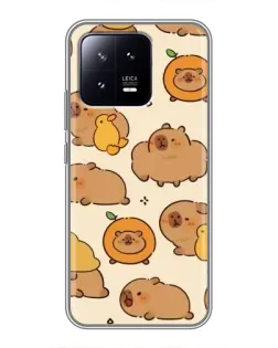 Чохол для Xiaomi 13 з картинкою «Капібари з апельсинами» Чохол для Xiaomi 13 з картинкою «Капібари з апельсинами»