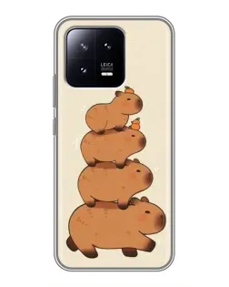 Чохол для Xiaomi 13 з картинкою «Вежа з капібар» Чохол для Xiaomi 13 з картинкою «Вежа з капібар»