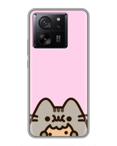 Чехол для Xiaomi 13T Pro с картинкой «Pusheen и печенье» Чехол для Xiaomi 13T Pro с картинкой «Pusheen и печенье»