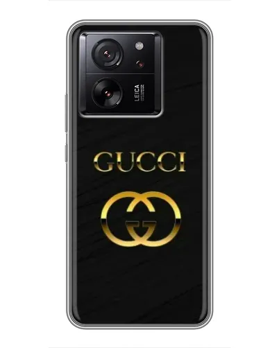 Чохол для Xiaomi 13T з картинкою «Золотий логотип Gucci» Чохол для Xiaomi 13T з картинкою «Золотий логотип Gucci»
