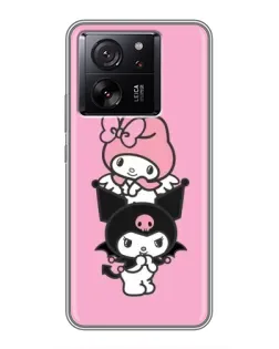 Чехол для Xiaomi 13T с картинкой «My Melody и Kuromi» Чехол для Xiaomi 13T с картинкой «My Melody и Kuromi»