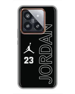 Чехол для Xiaomi 14 Pro с картинкой «Jordan Vertical»