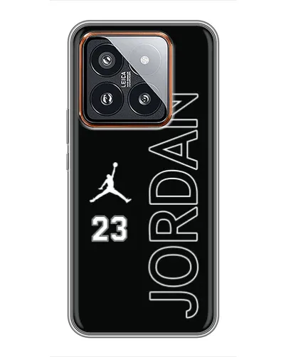 Чехол для Xiaomi 14 Pro с картинкой «Jordan Vertical»
