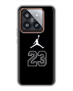 Чехол для Xiaomi 14 Pro с картинкой «Jordan Flight 23»