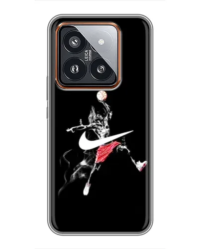 Чехол для Xiaomi 14 Pro с картинкой «Jordan Jumpman»