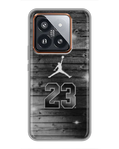 Чехол для Xiaomi 14 Pro с картинкой «Jordan Carbon 23»