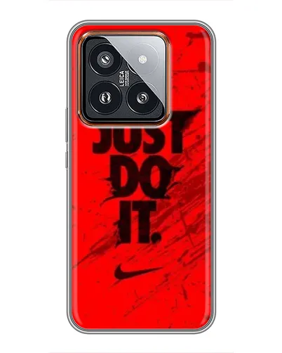 Чехол для Xiaomi 14 Pro с картинкой «Nike Just Do It»