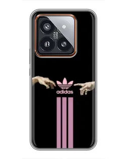 Чехол для Xiaomi 14 Pro с картинкой «Adidas Hands»