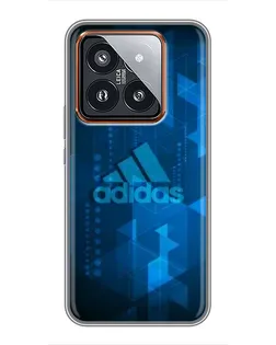 Чехол для Xiaomi 14 Pro с картинкой «Adidas Sport Art»
