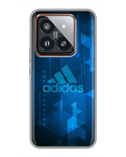 Чехол для Xiaomi 14 Pro с картинкой «Adidas Sport Art»