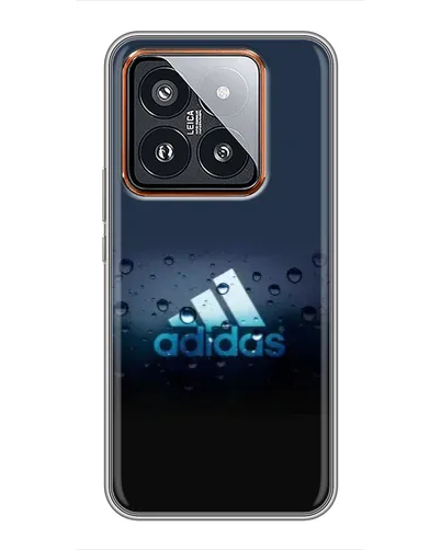 Чехол для Xiaomi 14 Pro с картинкой «Adidas Water Drops»