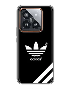 Чехол для Xiaomi 14 Pro с картинкой «Adidas с диагональными полосами»