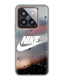 Чехол для Xiaomi 14 Pro с картинкой «Nike в стиле ретро»