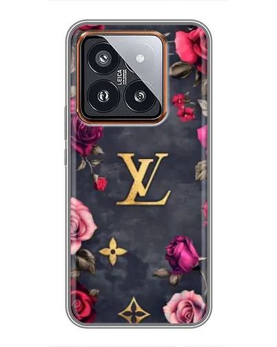 Чехол для Xiaomi 14 Pro с картинкой «Цветочный Louis Vuitton» Чехол для Xiaomi 14 Pro с картинкой «Цветочный Louis Vuitton»