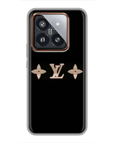 Чехол для Xiaomi 14 Pro с картинкой «Louis Vuitton — минимализм» Чехол для Xiaomi 14 Pro с картинкой «Louis Vuitton — минимализм»