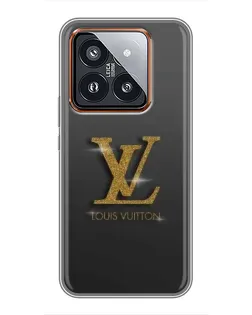 Чехол для Xiaomi 14 Pro с картинкой «Градиент Louis Vuitton»