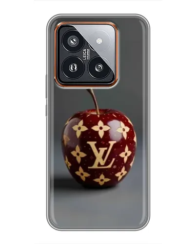 Чехол для Xiaomi 14 Pro с картинкой «Красное яблоко LV» Чехол для Xiaomi 14 Pro с картинкой «Красное яблоко LV»